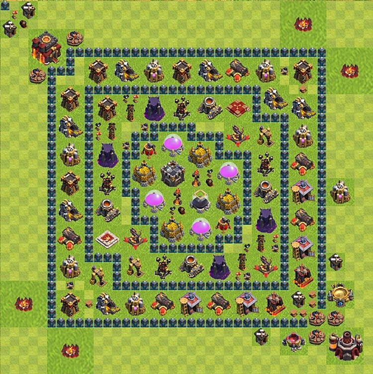Meta TH10 Farming Base – Resource Protection Updated Season 2026