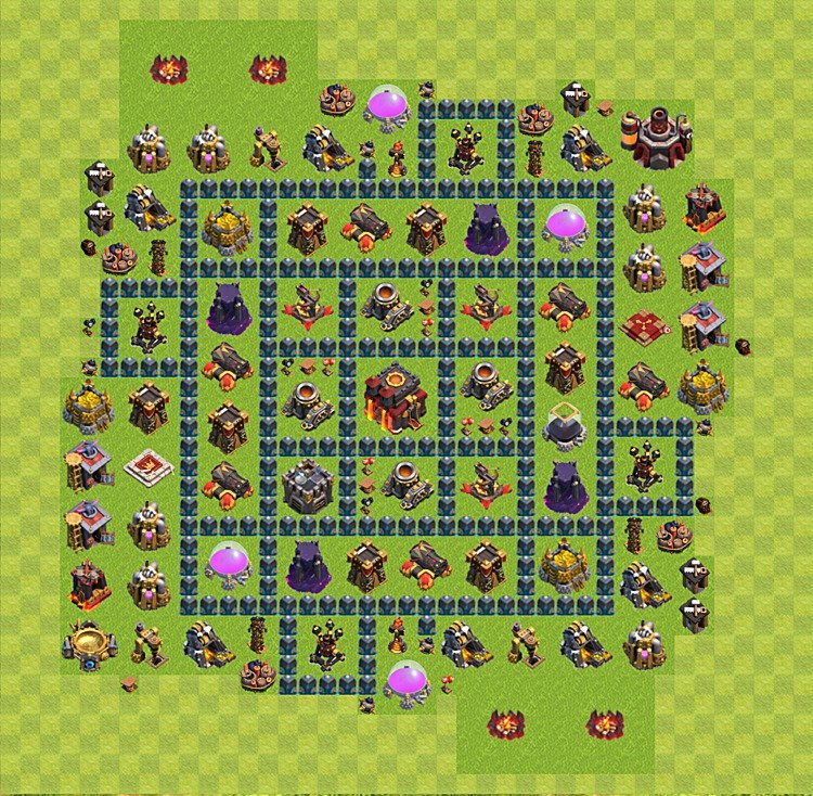 Meta TH10 Trophy Base – Trophy Pushing Updated 2025