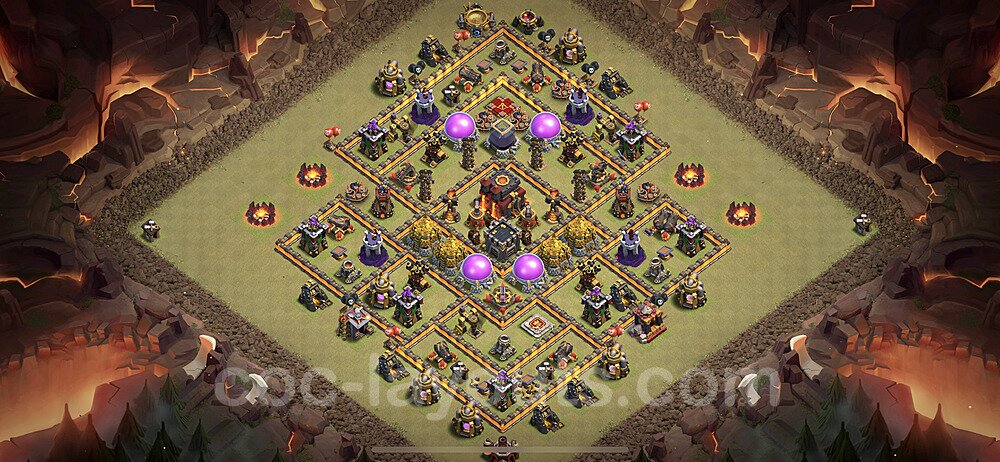 Strongest TH10 Hybrid Base – Anti 2-Star Guide Updated 2026