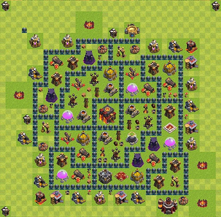 Strongest TH10 Trophy Base – Trophy Pushing Guide CoC 2026