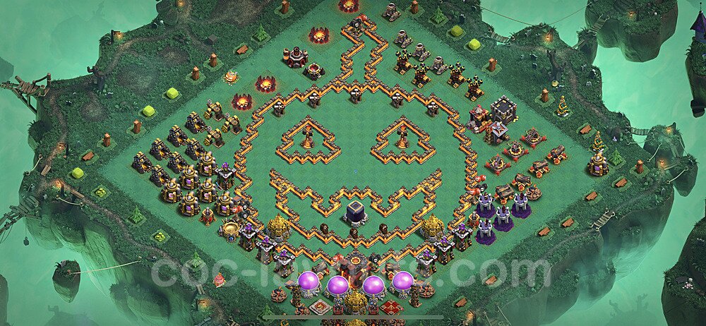 Tested TH10 War Base – Solid Defense Plan & Copy Link Updated 2026