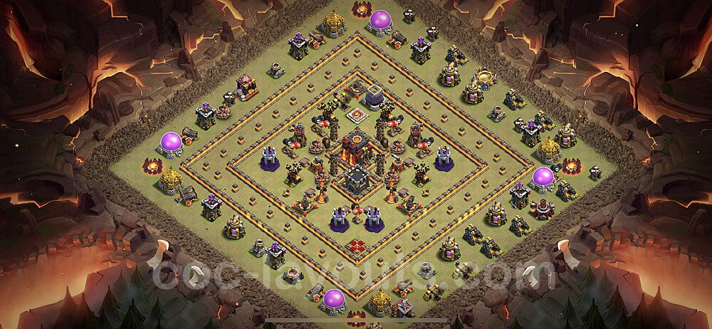 TH10 Anti Air Base Design β Top War Layout 2026