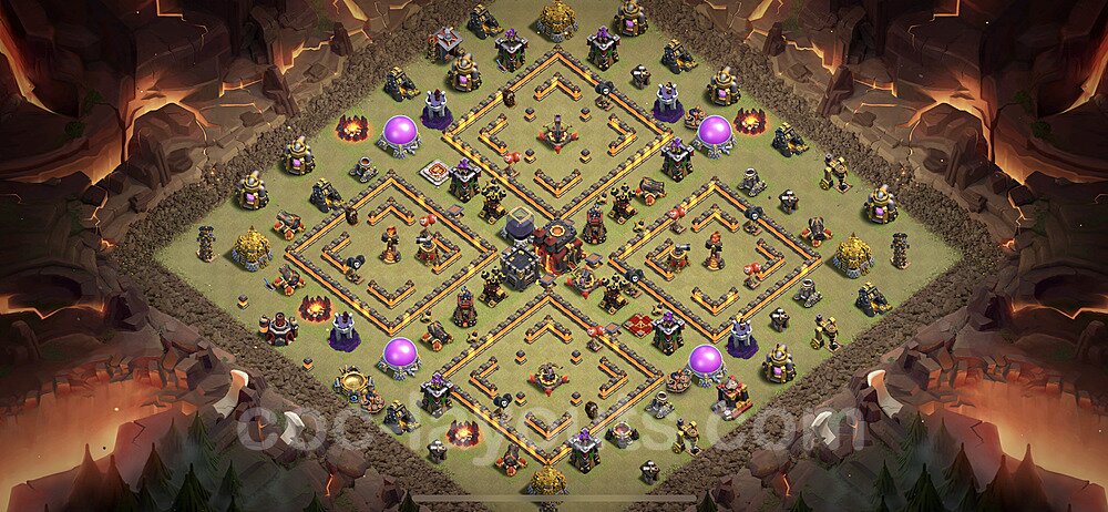 TH10 Anti Air War Layout – Copy Link Included Updated 2026