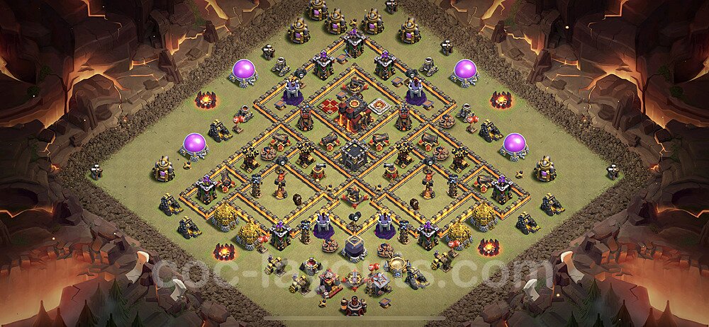 TH10 Anti Everything Base – Award-Winning War Layout 2026