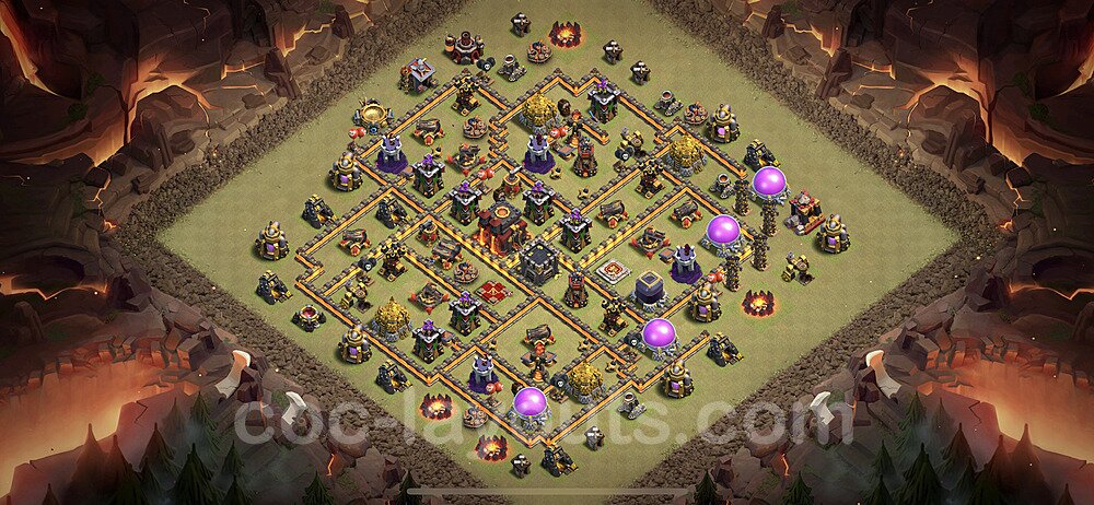 TH10 Anti Everything Base – Award-Winning War Layout Season 2026