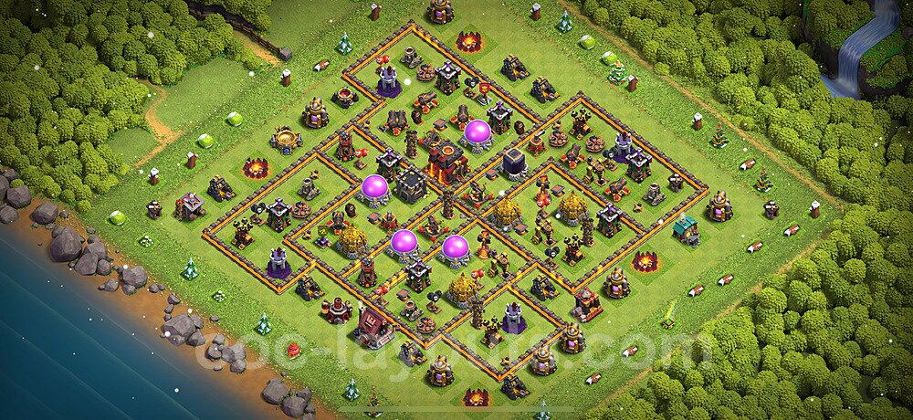 TH10 Farming Base Blueprint – Anti 3-Star Edition Season 2026