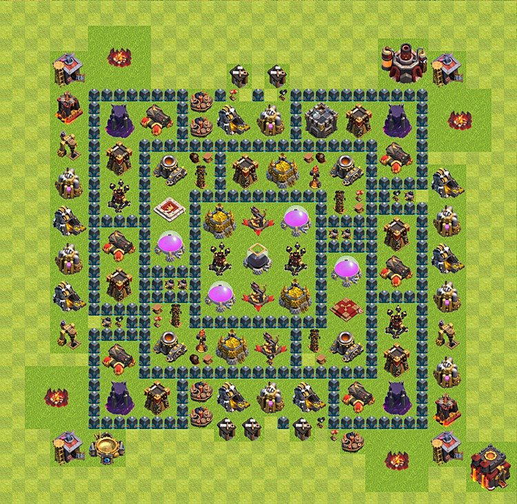TH10 Farming Base Blueprint β Resource Protection Edition Updated 2026