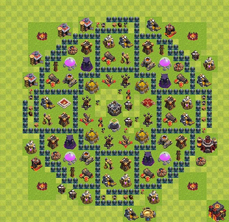 TH10 Farming Base Plan – Resource Protection with Base Link Season 2026