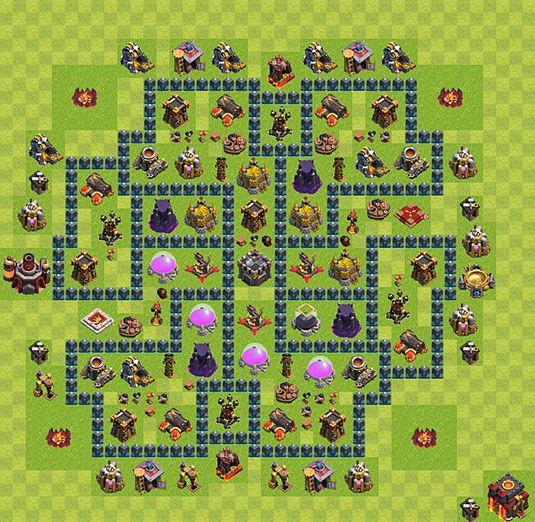 TH10 Farming Village Layout – Resource Protection Ranked Design 2026