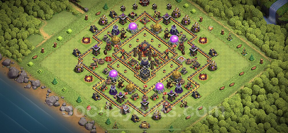TH10 Resource Protection Base – Award-Winning Hybrid Layout CoC 2026