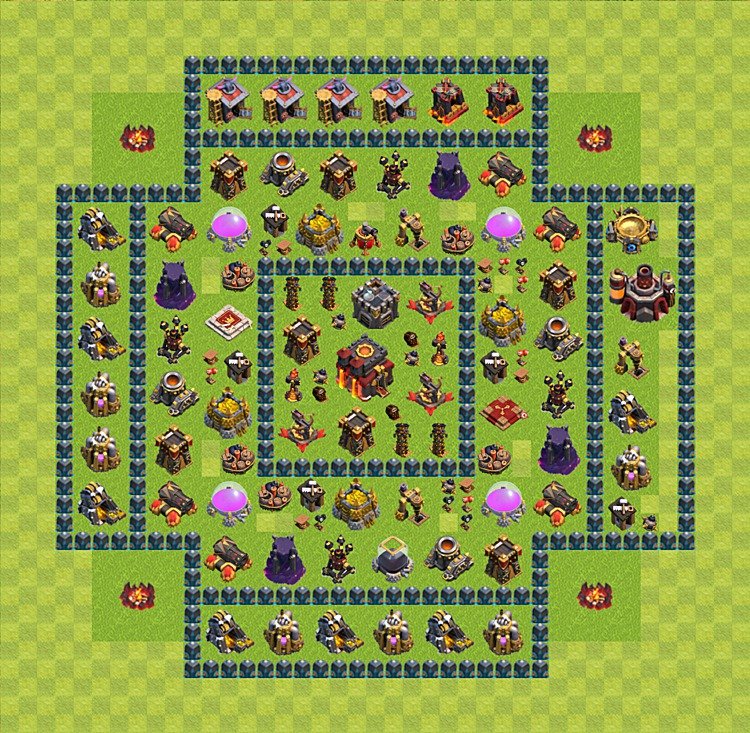 TH10 Trophy Base Plan – Trophy Pushing with Base Link 2025