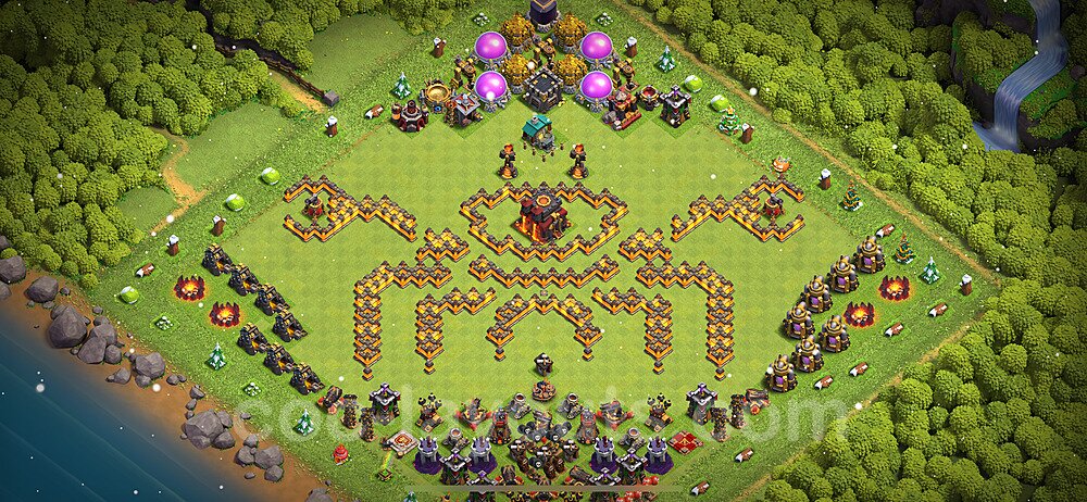 TH10 War Base Blueprint – Solid Defense Edition Season 2026