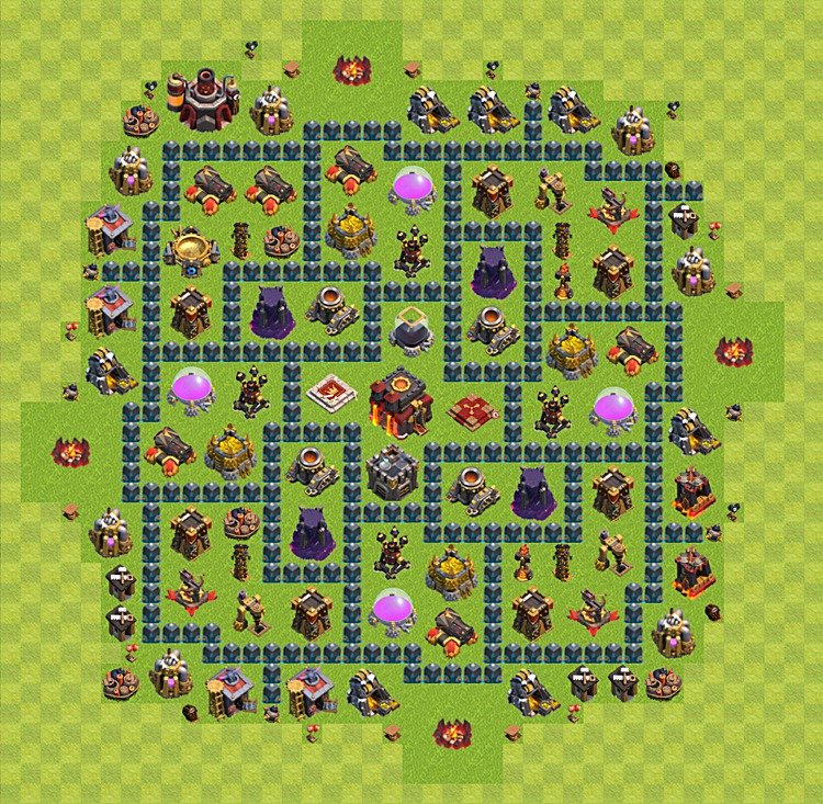 Top Rated TH10 Base – Trophy Pushing Trophy Design Season 2026