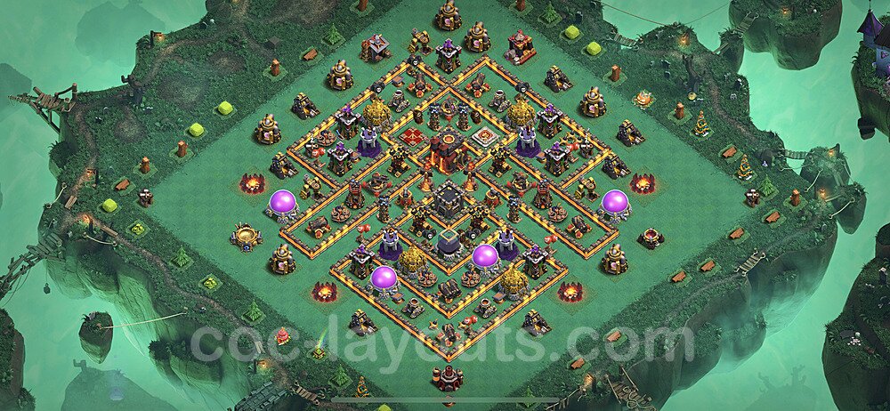 Ultimate TH10 Farming Base – Anti Everything with Copy Link CoC 2026