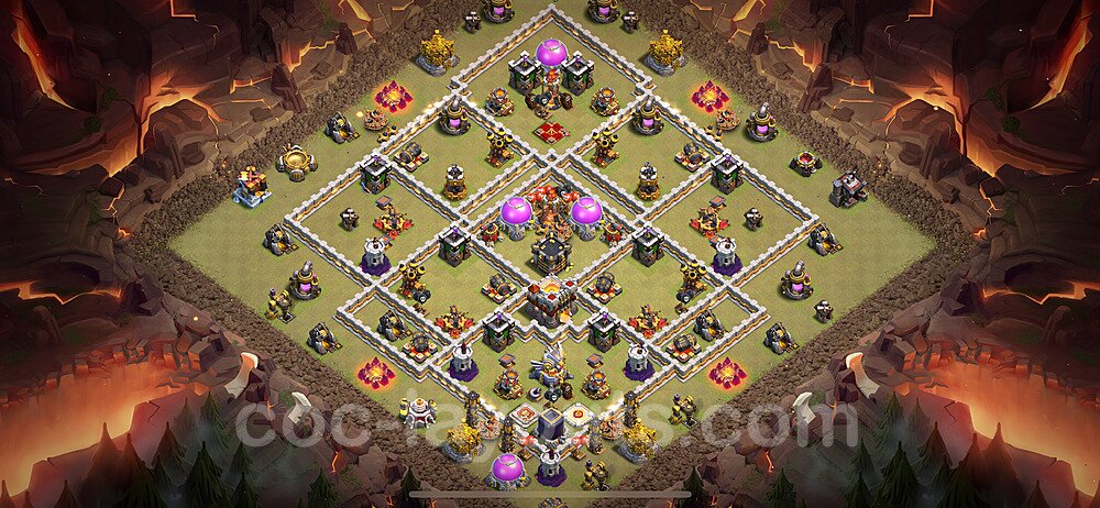Anti 2-Star Layout for TH11 – Proven War Base Updated 2026