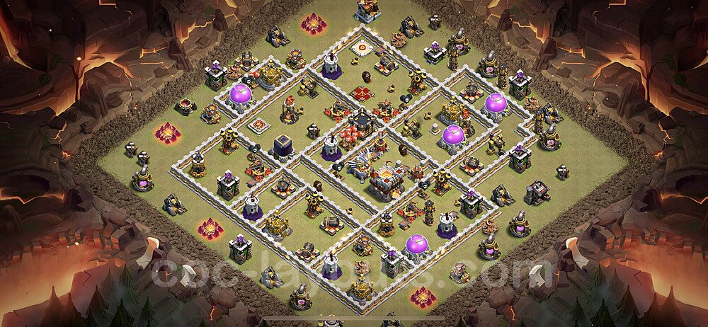 Anti Everything TH11 Base Layout | Best War Design 2026