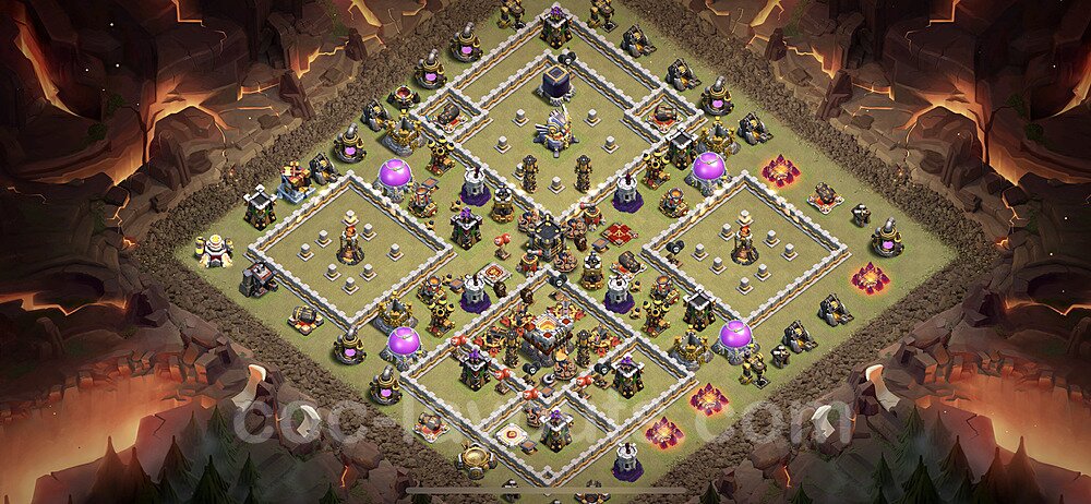 Best TH11 War Base – Solid Defense Plan CoC 2026