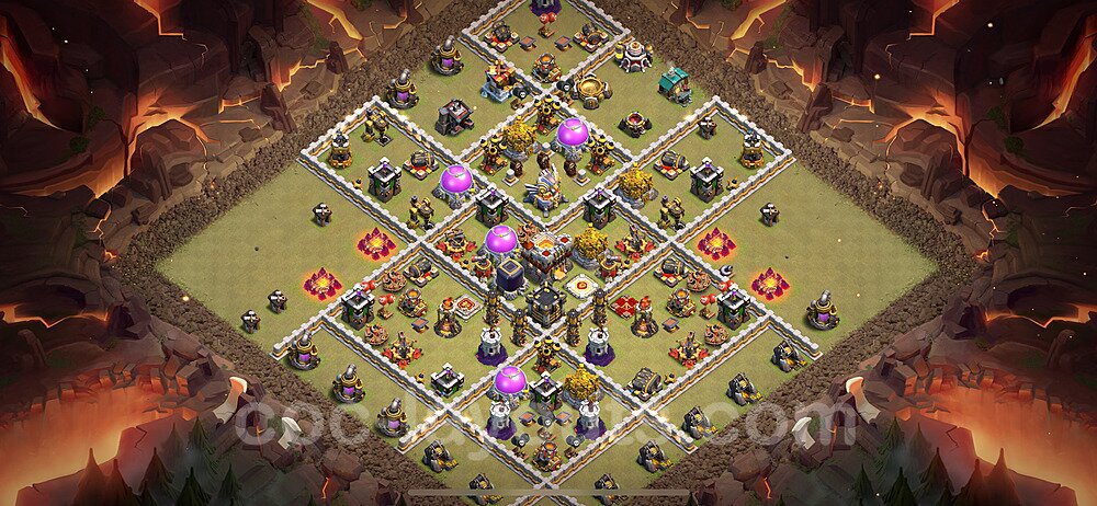 Clash of Clans TH11 War Base β Anti Everything Design CoC 2026
