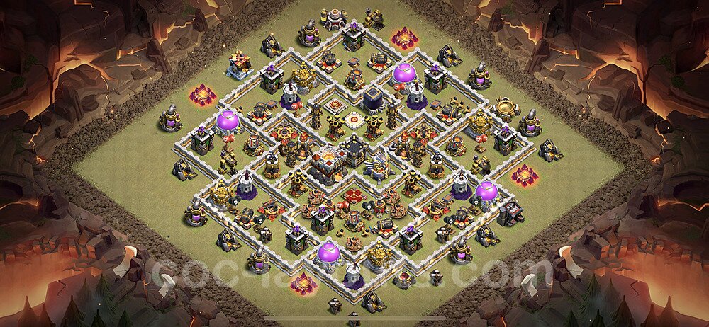 Dominate with This TH11 War Base β Anti Everything 2025