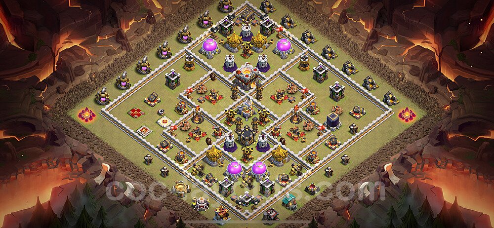 High Win-Rate TH11 War Base β Anti Air Layout Updated 2026