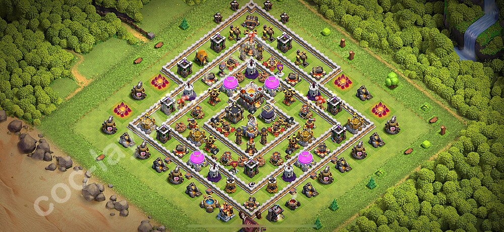 New TH11 Hybrid Base β Hybrid Defense Design & Copy Link 2025