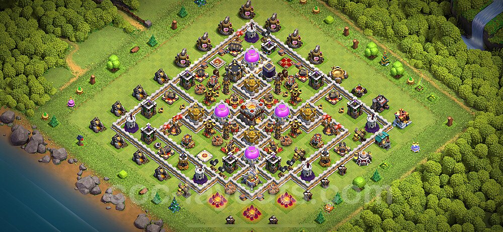 New TH11 Hybrid Base – Resource Protection Design & Copy Link CoC 2026