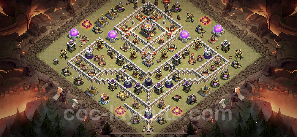 Optimized TH11 Base – Solid Defense War Plan Updated 2026