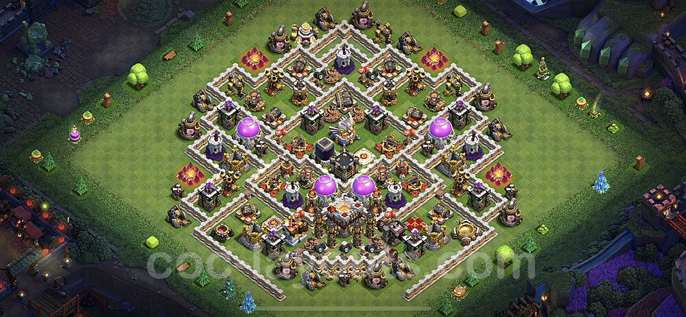 Ranked TH11 Hybrid Base – Anti Everything with Link CoC 2026