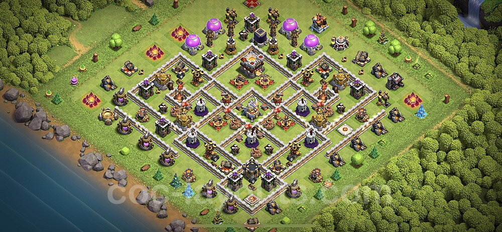 Resource Protection TH11 Base Layout | Best Farming Design 2025