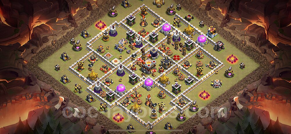 Strongest TH11 War Base – Solid Defense Guide 2025
