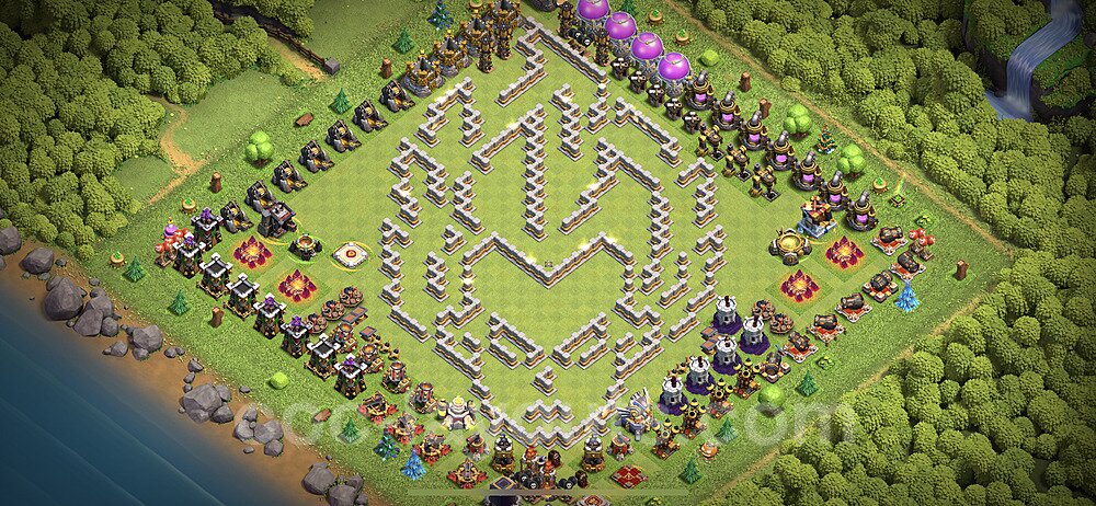 Strongest TH11 War Base – Solid Defense Guide CoC 2026