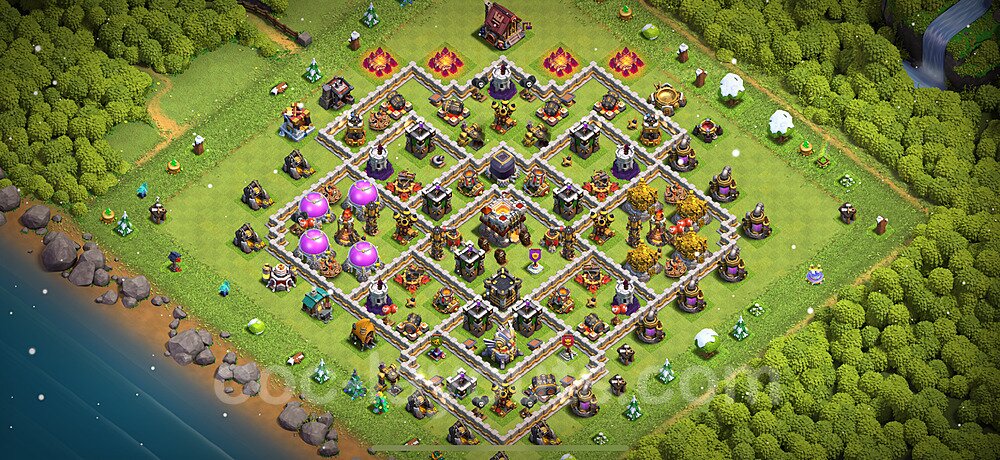 TH11 Anti 2-Star Base – Award-Winning Farming Layout 2026