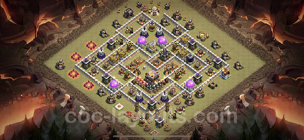 TH11 Anti Air Base Design – Top War Layout 2026