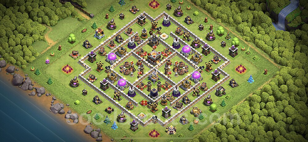TH11 Base with Copy Link β Resource Protection Hybrid Layout Updated 2026