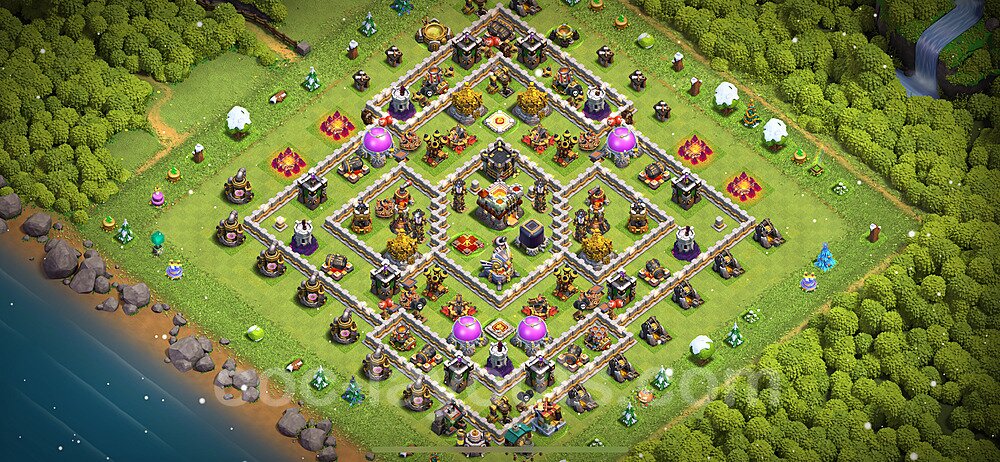 TH11 Hybrid Base Plan – Anti 2-Star with Base Link Updated 2026
