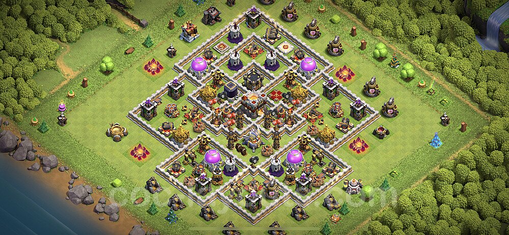 TH11 Hybrid Base Plan β Hybrid Defense with Base Link Updated 2026