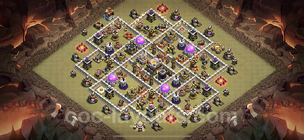 TH11 Hybrid Base with Copy Link β Hybrid Defense Strategy CoC 2026