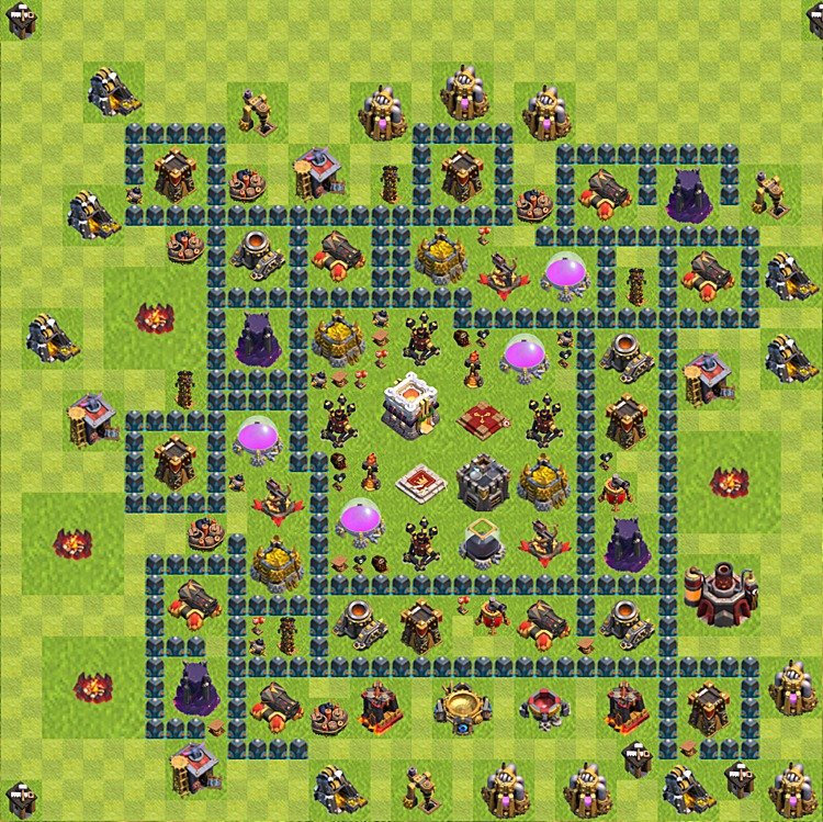 TH11 Trophy Base Blueprint – Trophy Pushing Edition Season 2026