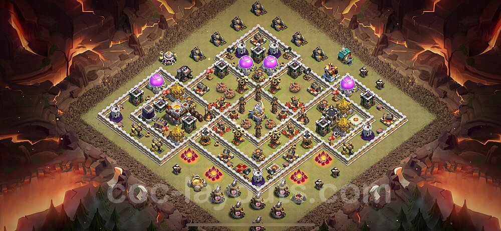 TH11 War Base Blueprint β Anti Everything Edition 2026