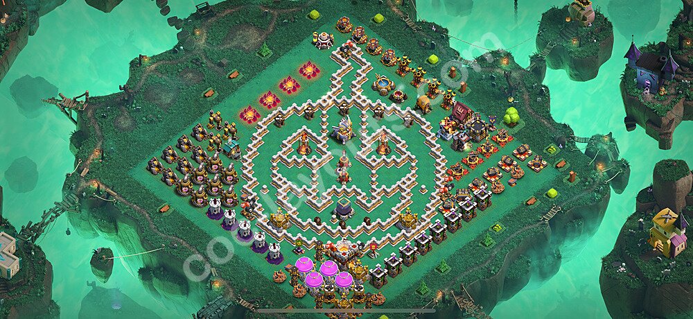 TH11 War Base Plan – Solid Defense with Base Link Season 2026