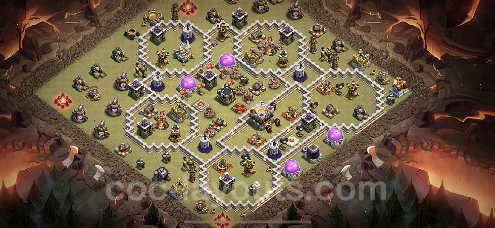 TH11 War Setup – Anti Everything Defensive Layout CoC 2026