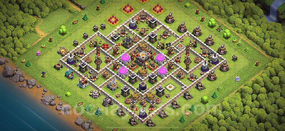 Top Rated TH11 Base – Resource Protection Farming Design Season 2026