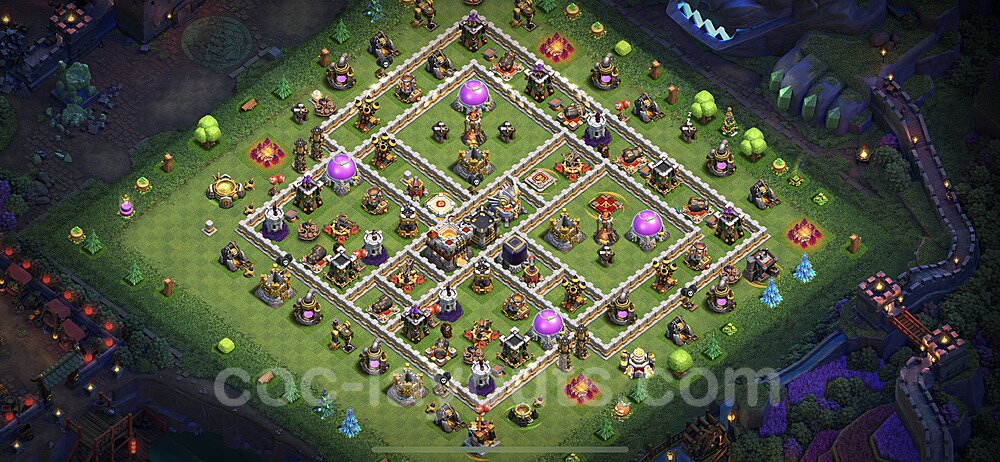 Ultimate TH11 Farming Base β Anti 2-Star with Copy Link 2026