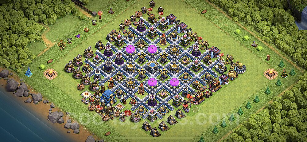 Best TH12 War Base β Solid Defense Plan Updated 2026