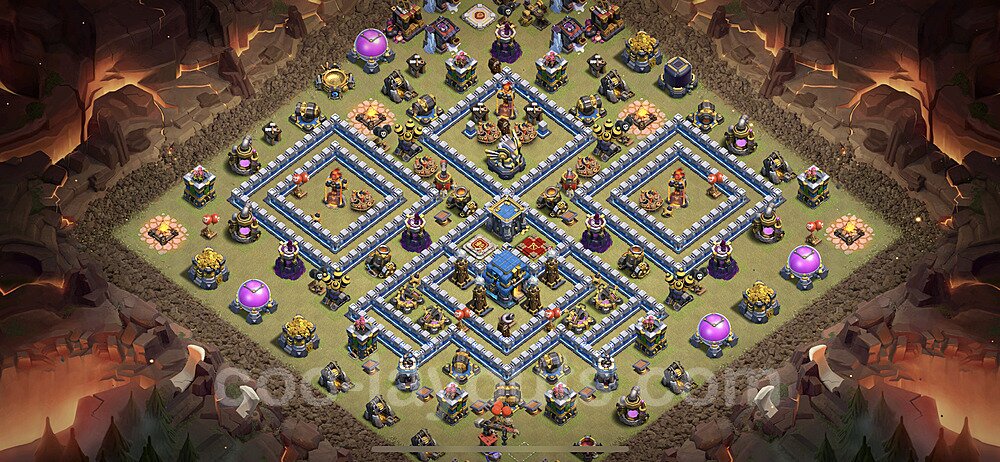 Clash of Clans TH12 War Base – Anti Everything Design Season 2026