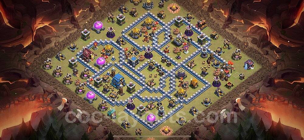 Clash of Clans TH12 War Base – Anti Everything Design Season 2026