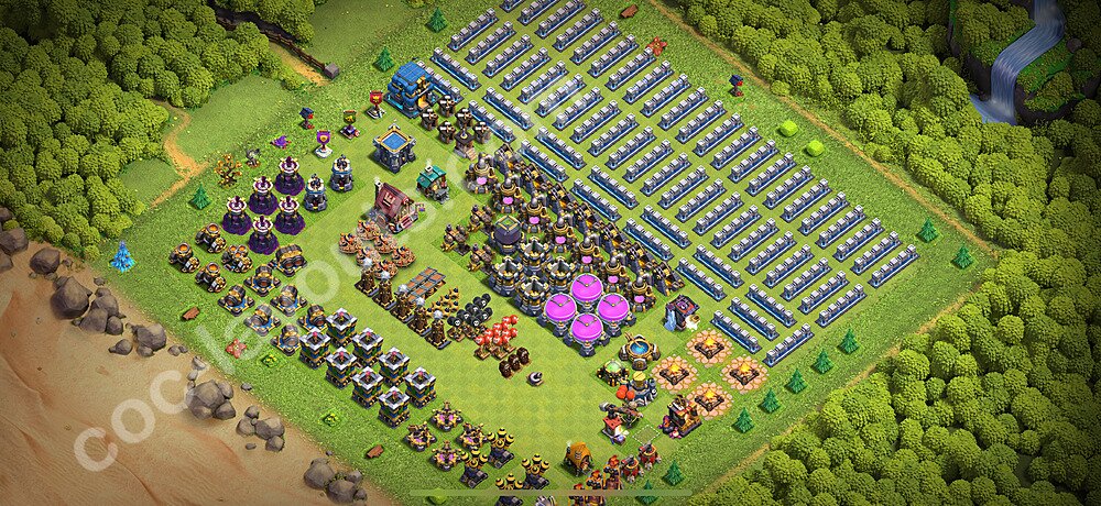 Clash of Clans TH12 War Base – Solid Defense Design 2026
