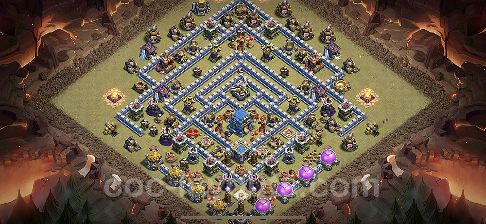 Dominate with This TH12 War Base – Anti Everything Season 2026