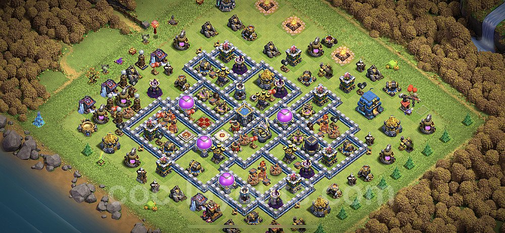 Farming Base Layout TH12 β Resource Protection Defensive Strategy Season 2026