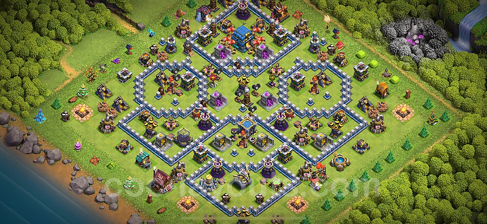 Hybrid Defense Hybrid Base for TH12 β Instant Copy Link CoC 2026